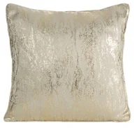 Poszewki na poduszki - Poszewka dekoracyjna Elise 45 x 45 cm beżowo-złoty - miniaturka - grafika 1