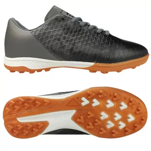 Buty Turfy Piłkarskie Dziecięce Czarne Nino A5786 37 - Piłka nożna - miniaturka - grafika 1