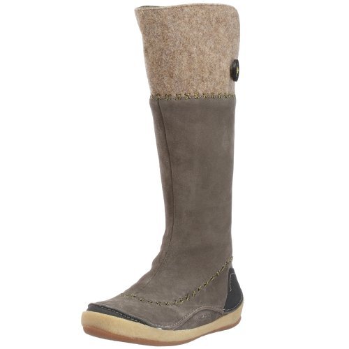 Merrell ZURICH J73698, damskie kozaki, szare, (smokey grey), szary - szary - 40.5 EU