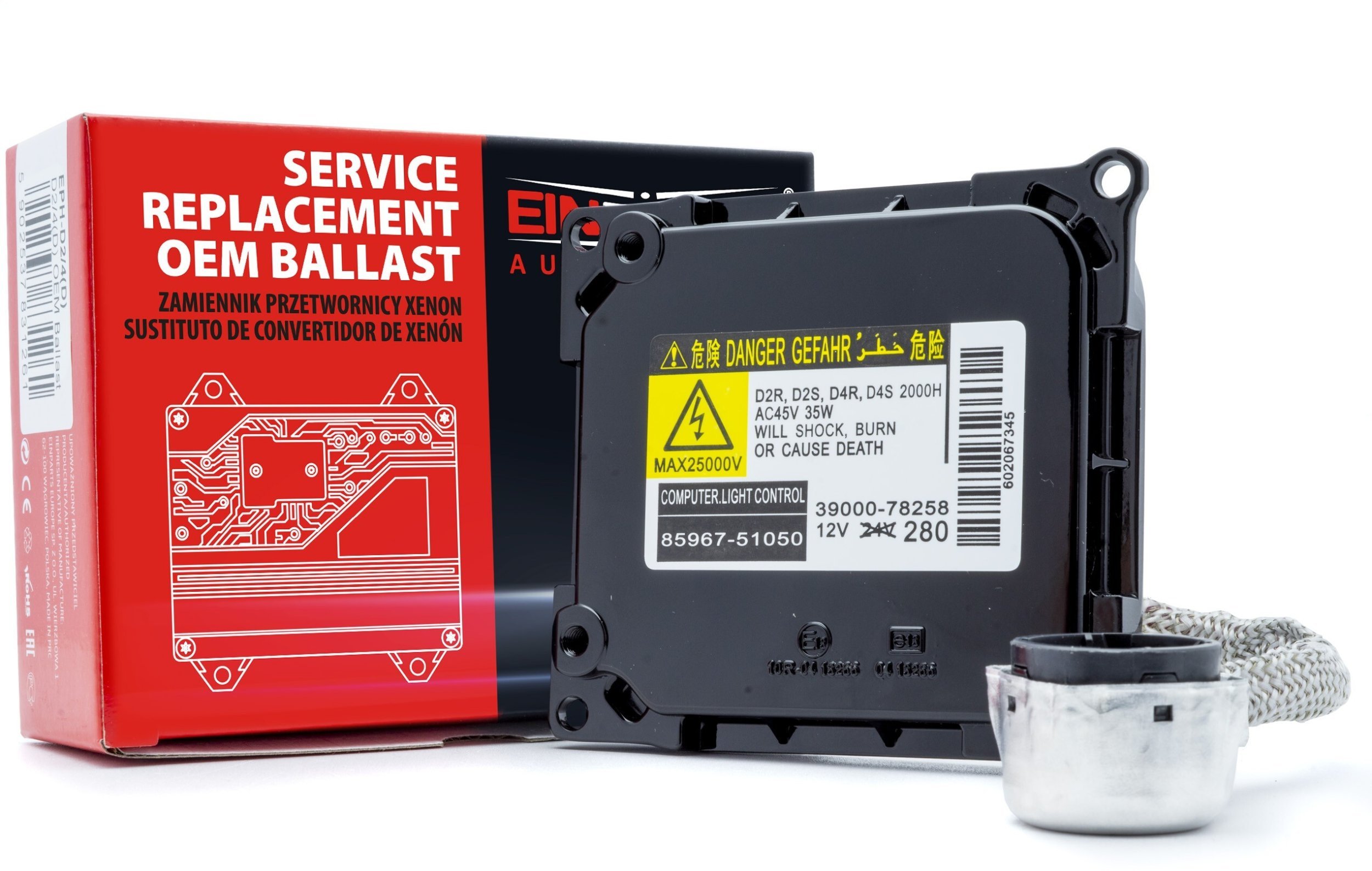 Przetwornica Einparts Automotive EINPARTS PRZETWORNICA XENONOWA 35W DO LEXUS ES350 RX450H GS430 TOYOTA VENZA