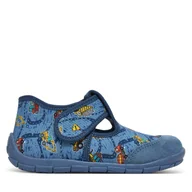 Buty dla chłopców - Kapcie Froddo G1700411-1 S Niebieski - miniaturka - grafika 1