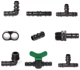 Złączki wciskane do linii kroplującej 16mm - Akcesoria hydrauliczne - miniaturka - grafika 1