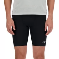 Spodnie sportowe męskie - Spodenki New Balance MS41271BK - czarne - miniaturka - grafika 1