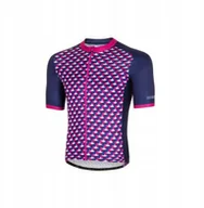 Kurtki rowerowe - Koszulka rowerowa zeroRH+ Passion DARK BLUE/FUCSIA - XXL - miniaturka - grafika 1