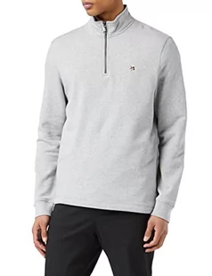 Ted Baker Męska bluza z zamkiem błyskawicznym MMB-KILBRN-bluza z kapturem sweter, LT-szary, 2 (UK) - Swetry męskie - miniaturka - grafika 1