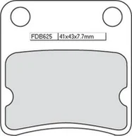 Części motocyklowe - Ferodo Klocki hamulcowe FDB625AG Srebrny (Klocki hamulcowe do motocykla) / klocki hamulcowe FDB625AG Srebrny (Motorcycle Brake Pads) - miniaturka - grafika 1