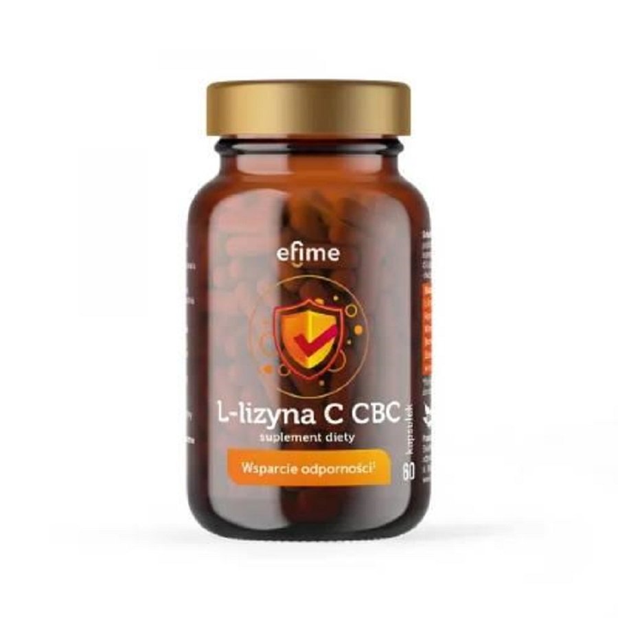 Efime L-Lizyna C CBC, kapsułki, 60 szt.