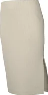 Spódnice - Nike Damska spódnica Sportswear Chll KNT Rib Md Skirt, Lt Orewood BRN/Lt Orewood BRN, FQ1636-104, 2XL - miniaturka - grafika 1