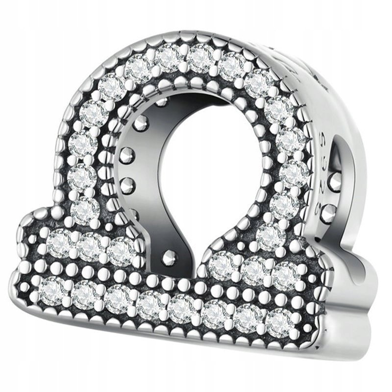 Charms Zawieszka Charms Znak Zodiaku Waga Srebro 925 Charmsy Trusky