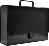 Teczki i skoroszyty - Teczka z rączką 9cm 3920-TR 9 652343-CZA, Kolor: Czarna nr 2343 - miniaturka - grafika 1