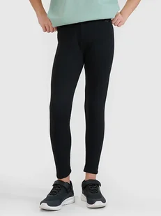 4F Legginsy w kolorze czarnym - Legginsy - miniaturka - grafika 1