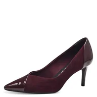 Czółenka - Tamaris Damskie czółenka 1-22417-43, Merlot, 39 eu - miniaturka - grafika 1