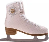 Łyżwy - Damskie łyżwy figurowe Coolslide Lady Marseille beżowe rozmiar 40 - miniaturka - grafika 1