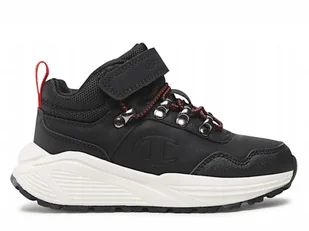 Buty dziecięce Champion S32440KK002 CLIMB RX MID B PS Czarne - Buty dla dziewczynek - miniaturka - grafika 1