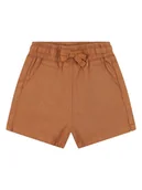 Spodenki dla niemowląt - Steiff Szorty w kolorze jasnobrązowym - miniaturka - grafika 1