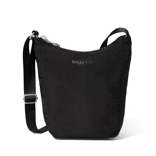 Baggallini Damskie Swift Mini Crossbody, B-lite Czarne, B-lite czarny