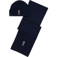 Czapki męskie - POLO RALPH LAUREN Szal + czapka z dodatkiem wełny - miniaturka - grafika 1