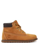 Buty dla chłopców - Timberland Trapery Pokey Pine 6In Boot A125Q/TB0A125Q2311 Brązowy - miniaturka - grafika 1
