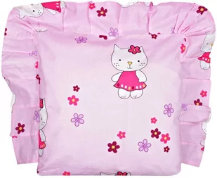 Poduszka bawełniana jaś jasiek dziecięcy antyalergiczna 40x40cm - HELLO KITTY - Kołdry i poduszki dla dzieci - miniaturka - grafika 1