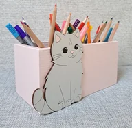Przyborniki na biurko - Przybornik na kredki dla dziecka - miniaturka - grafika 1