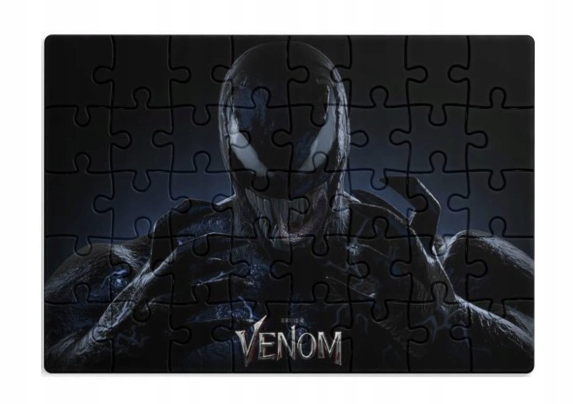 PUZZLE VENOM MARVEL AVENGERS A3 252 el z Nadrukiem + IMIĘ #101