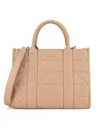 Torebki damskie - Badura Torebka LDA7346. Beżowy - miniaturka - grafika 1