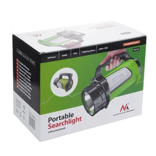 Latarka LED 3w1 Maclean, funkcja powerbanku, 3 tryby świecenia, 5W XM-L-T6, Cold White 6000K, 3,7V 2x18650 4000mAh, MCE345 - Latarki Latarka LED 3w1 Maclean, funkcja powerbanku, 3 tryby świecenia, 5W XM-L-T6, Cold White 6000K, 3,7V 2x18650 4000mAh, MCE345 - Latarki - miniaturka - grafika 7