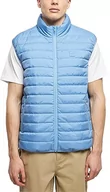 Garnitury - Urban Classics Męska kamizelka Light Bubble Vest, kamizelka dla mężczyzn, dostępna w wielu różnych kolorach, rozmiary S-5XL, niebieski poziomy., XL - miniaturka - grafika 1