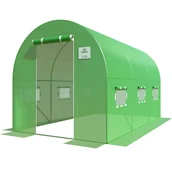 Szklarnie ogrodowe - Tunel foliowy 2x3,5x2 - 7m2 Zielony - miniaturka - grafika 1