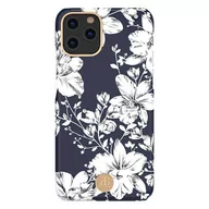 Etui i futerały do telefonów - Kingxbar Blossom etui ozdobione oryginalnymi Kryształami Swarovskiego iPhone 11 Pro Max wielokolorowy (Lily) - miniaturka - grafika 1