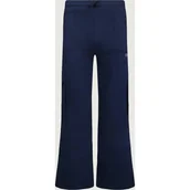 Spodnie i spodenki dla dziewczynek - Guess Spodnie dresowe flare fit - miniaturka - grafika 1