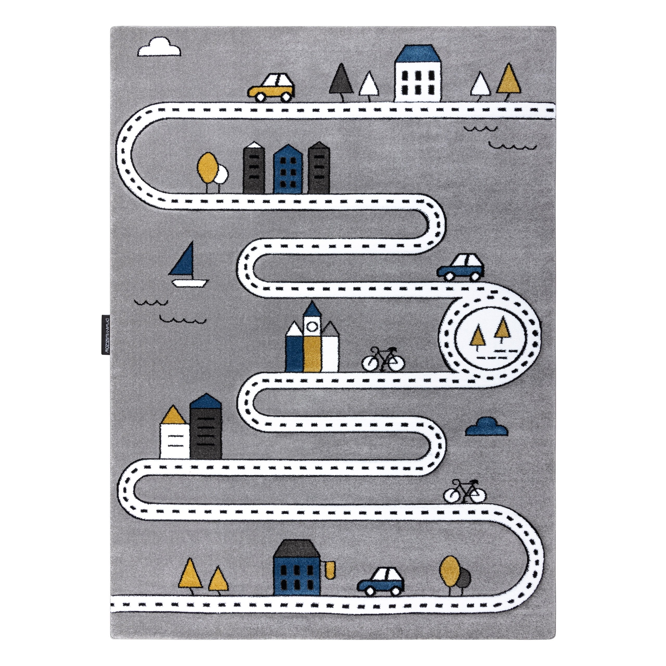 Dywan PETIT STREET ULICE szary 80x150 cm