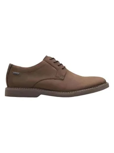 Clarks Skórzane trzewiki "Atticus" w kolorze brązowym - Półbuty męskie - miniaturka - grafika 1