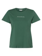 Koszulki i topy damskie - Noisy May - T-shirt kobiety  NMNate, zielony - miniaturka - grafika 1