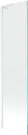 Parawany nawannowe - Mexen Next L parawan nawannowy 1-skrzydłowy 90 x 150 cm, transparent, biały - 895-090-000-03-00-20 - miniaturka - grafika 1