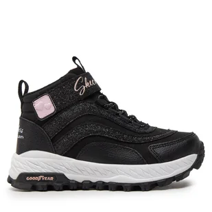 Sneakersy Skechers Fuse Tread Wild Adventure 302948L/BLK Czarny - Buty dla dziewczynek - miniaturka - grafika 1