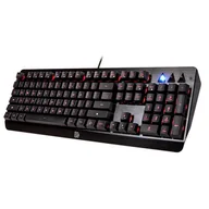 Klawiatury - Thermaltake Challenger Edge Membrane klawiatura Gaming USB Czarny KB-CHE-MBBLGR-01 - miniaturka - grafika 1