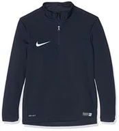 Bluzy dla dziewczynek - Nike Bluza dziecięca uniseks Academy16 niebieski obsydianowy/biały L - miniaturka - grafika 1