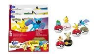 Figurki dla dzieci - MBL POKEMON POKEBALL 2 FIGURKI MIX HXP11 - miniaturka - grafika 1