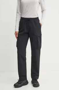 Columbia spodnie outdoorowe Boundless Trek Cargo kolor czarny proste high waist 2073011 - Spodnie damskie - miniaturka - grafika 1