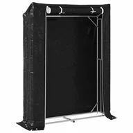 Wózki magazynowe - vidaXL Stojak na drewno opałowe z drutem stalowym, 150x40x200 cm - miniaturka - grafika 1