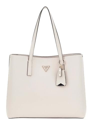 GUESS Women Meridian Girlfriend Tote Hand Bag, kość słoniowa