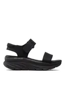 Sandały damskie - Skechers Sandały New Block 119226/BBK Czarny - miniaturka - grafika 1