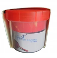 Pojemniki kuchenne - Pojemnik na jogurt z łyżeczką czerwony - miniaturka - grafika 1