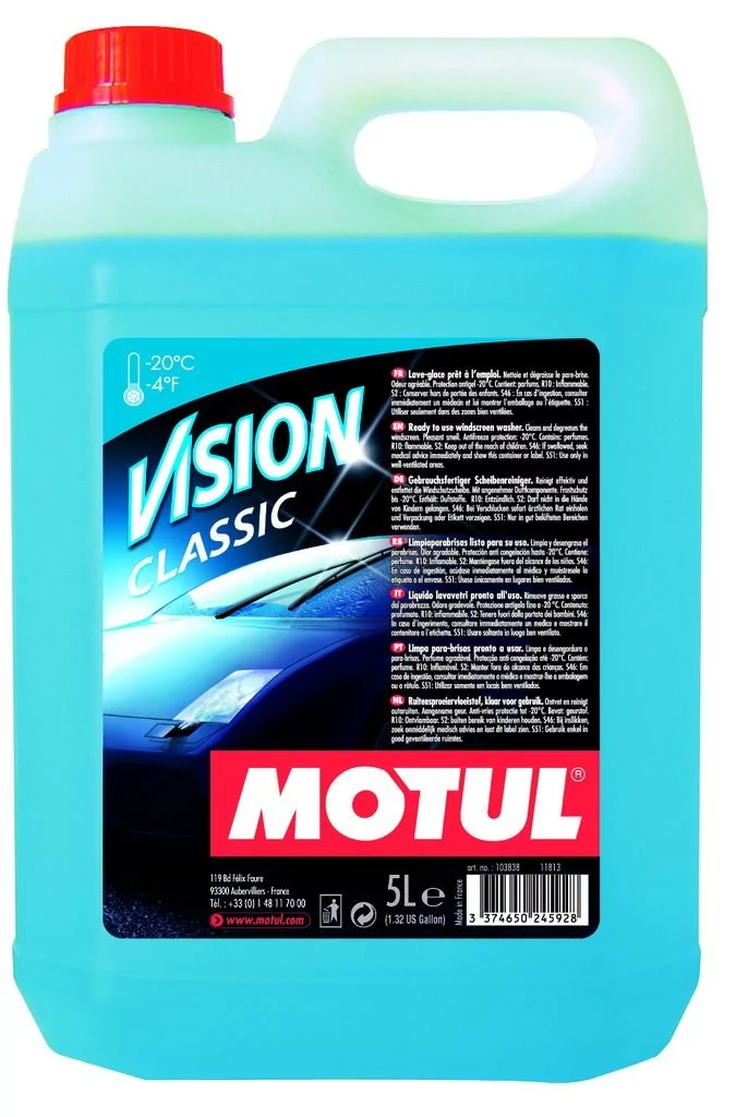Motul Motul Vision Classic - Zimowy płyn do spryskiwaczy 5L