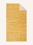 Ręczniki - Cawö Ręcznik Kąpielowy Loft Lines gelb - miniaturka - grafika 1