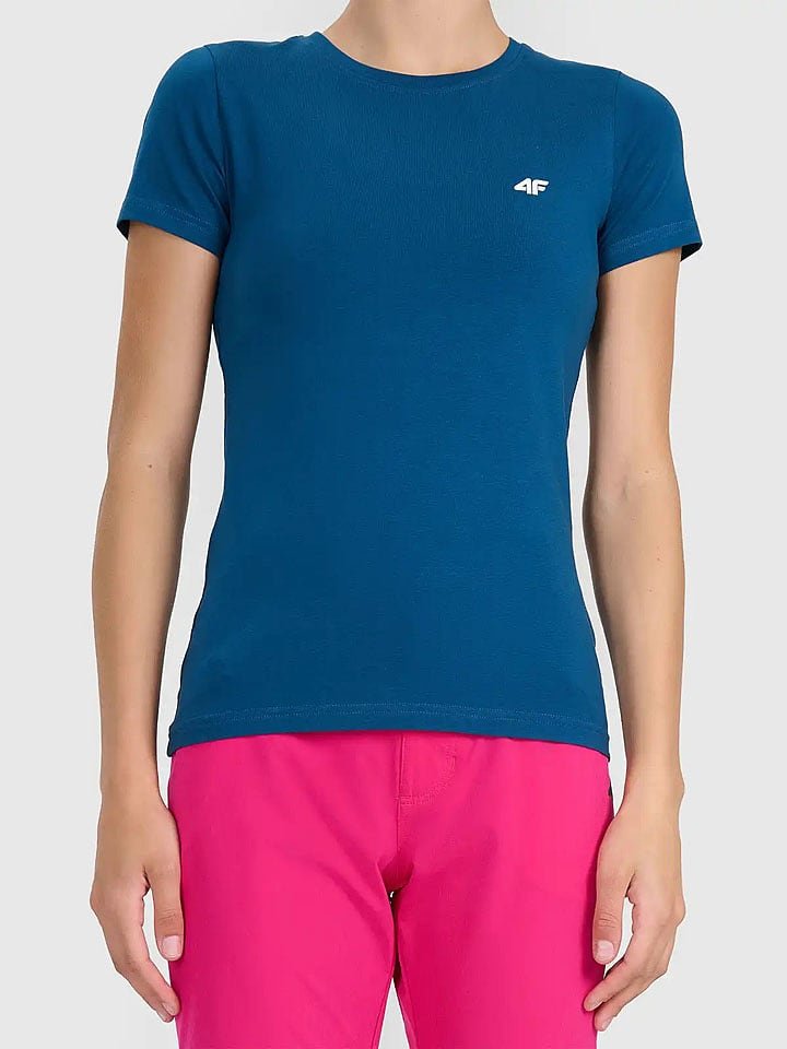 4F Koszulka w kolorze niebieskim