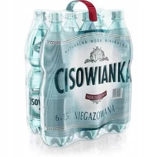 Woda mineralna CISOWIANKA 1.5L (6szt) niegazowana - Woda - miniaturka - grafika 1