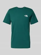 Koszulki męskie - T-shirt z nadrukiem z logo - miniaturka - grafika 1