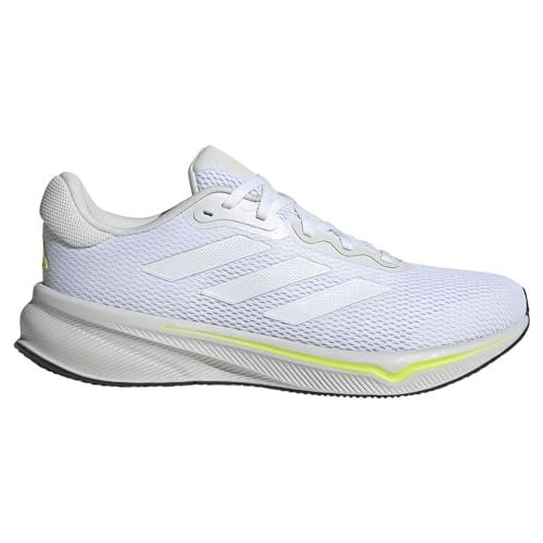 adidas Męskie półbuty Response M niepiłkarskie, Ftwr Biały Ftwr Biały Lucid Lemon, 47 1/3 EU